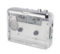 AKLOSIPY Reproductor Estéreo Portátil Convertidor de Casete a MP3 con Función de Inversión Automática para el Hogar, Viajes y Música Mientras Viaja