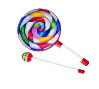 AKLOSIPY S Multicolor Hand - Instrumento de Percusión Orff para Educación Musical y Diversión, 8 Pulgadas (6 Pulgadas)