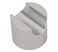 AKLOSIPY Soporte de Cable de Altavoz HiFi, Almohadillas de Pie de Aleación de Aluminio a Prueba de Golpes para Amplificador y Cine en Casa, Reducción de Vibración (Silver)