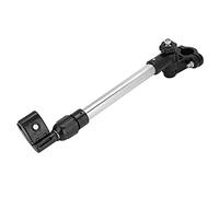 AKLOSIPY Soporte de Extensión para Paraguas de Silla de Ruedas para Cochecito, Acero Inoxidable y Plástico ABS, Ajuste de ángulo Flexible para Bicicletas, Cochecitos y Sillas de Ruedas