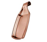 AKLOSIPY Soporte para Reposacucharas Cuadrado de Acero Inoxidable 304 para una Organización Elegante de la Cocina y Almacenamiento de Utensilios (Oro rosa)