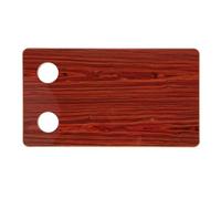 AKLOSIPY Tapa de Mesa de Madera Maciza RV, Textura de la Naturaleza con Grano de Madera Transparente, Panel Grande para una Fácil Limpieza, 2 Taza de Portavasos, 700 X 400 Mm, Resistente