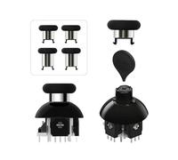 AKNES GuliKit Joysticks Electromagnéticos TMR para Mando DualSense PS5 / DualSense Edge (PS5 Edge), Reemplazo de Stick con Tensión Ajustable 720°, Incluye 3 Pares de Cápsulas de Diferente Altura