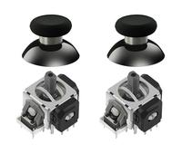 AKNES GuliKit TMR Joysticks para Mando DualSense PS5 / DualSense Edge | Alta Precisión y Sensibilidad, Respuesta Rápida, Deriva Reducida, con Tapas de Pulgar