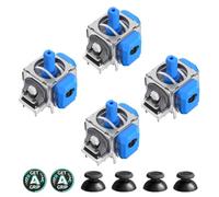 AKNES HallPi V6 TMR Joystick de Repuesto para Mando DualSense PS5 / Edge | Anti-Drift Stick, Alta Precisión, Larga vida útil (2 Pares)