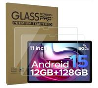 AKNICI [2 Piezas Protector de Pantalla para DOOGEE U11/DOOGEE U11 Pro/TECLAST P50T Tablet 11 Pulgadas, Cristal Vidrio Protector Templado para DOOGEE U11/DOOGEE U11 Pro, Dureza 9H, Antiarañazos