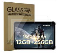 AKNICI [2 Piezas Protector de Pantalla para HOTWAV R7 Tablet Rugerizada 2024 10.1 Pulgadas, Cristal Vidrio Templado para HOTWAV R7, Dureza 9H, Antiarañazos, Antihuellas