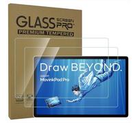 AKNICI [2 Piezas Protector de Pantalla para Wacom MovinkPad Pro Tablet 14 Pulgadas, Cristal Vidrio Protector Templado, Dureza 9H, Antiarañazos, Antihuellas