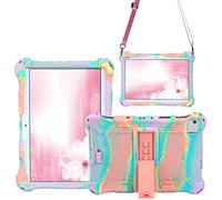 AKNICI Funda Antichoque para TECLAST P20HD/M40/M40 Pro,Blackview Tab8/Tab 8E/Tab9/Tab10,YESTEL T5,AOYODKG A39,Dragon Touch Notepad 102,DUODUOGO A39+,Pritom L10,Correa de Hombro, Rose Pink