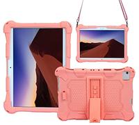 AKNICI Funda Antichoque para TECLAST P20HD/M40/M40 Pro,Blackview Tab8/Tab 8E/Tab9/Tab10,YESTEL T5,AOYODKG A39,Dragon Touch Notepad 102,DUODUOGO A39+,Pritom L10,Correa de Hombro - Pink
