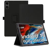 AKNICI Funda para AGM Pad P2 Tablet 11 Pulgadas, PU Protectora Carcasa Cover con Magnetite y Cinturón de Seguridad y Soporte Función para AGM Pad P2 (Negro)