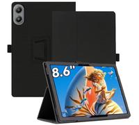 AKNICI Funda para Blackview Link 2 8 Pulgadas Mini Tablet, PU Protectora Carcasa Cover con Magnetite y Cinturón de Seguridad y Soporte Función para Blackview Link 2 (Negro)