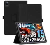 AKNICI Funda para DOOGEE Tab E3 MAX Android 15 Tablet 14 Pulgadas, PU Protectora Carcasa Cover con Magnetite y Cinturón de Seguridad y Soporte Función para DOOGEE Tab E3 MAX (Negro)