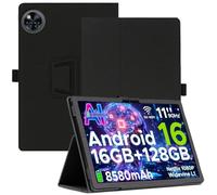 AKNICI Funda para DOOGEE U11/DOOGEE U11 Pro/TECLAST P50T/POPUX U11/POPUX U11 Pro Tablet 11 Pulgadas, PU Protectora Carcasa Cover con Magnetite y Cinturón de Seguridad y Soporte Función
