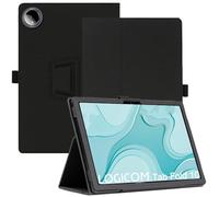 AKNICI Funda para Logicom Fold 10 Tablet 10 Pulgadas, PU Protectora Carcasa Cover con Magnetite y Cinturón de Seguridad y Soporte Función para Logicom Fold 10