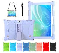 AKNICI Funda para Tablet TOSCIDO X108 M863/BEISTA X109/LNMBBS X30 N10 X109/YESTEL X7/Haehne/GOODTEL G3/ZONKO/SUMTAB/MEBERRY K107 M6/Dragon-Touch K10 Max10/Veidoo/JANWIL,Lápiz/Correa de Hombro,Púrpura