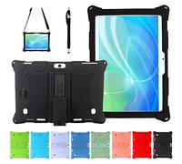 AKNICI Funda para Tablet TOSCIDO X108 M863/BEISTA X109/LNMBBS X30 N10 X109/YESTEL X7/Haehne/GOODTEL G3/ZONKO/SUMTAB/MEBERRY K107 M6/Dragon-Touch K10 Max10/Veidoo/HOTREALS,Lápiz/Correa de Hombro,Negro