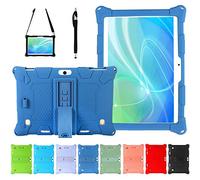 AKNICI Funda para Tablet TOSCIDO X108 M863/BEISTA X109/LNMBBS X30 N10 X109/YESTEL X7/Haehne/GOODTEL G3/ZONKO/SUMTAB/MEBERRY K107 M6/Dragon-Touch K10 Max10/Veidoo, Lápiz/Correa de Hombro, Azul Marino