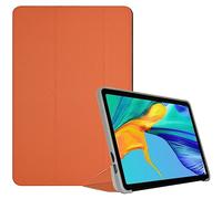AKNICI Funda para TECLAST P26T Tablet 10 Pulgadas 8GB RAM+128GB ROM, Ultra Delgada Cubierta Trasera de TPU Cover Carcasa con Auto-Sueño/Estela Soporte Función para TECLAST P26T, Naranja