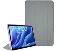 AKNICI Funda para TECLAST T60 Tablet 12 Pulgadas Android 13, Ultra Delgada Cubierta Trasera de TPU Cover Carcasa con Auto-Sueño/Estela Soporte Función para TECLAST T60, Plata