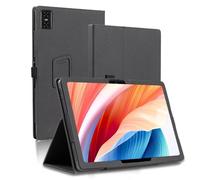 AKNICI Funda para UMIDIGI A15 Tab/YESTEL T15 Tablet 11 Pulgadas, PU Protectora Carcasa Cover con Magnetite y Cinturón de Seguridad y Soporte Función para UMIDIGI A15 Tab/YESTEL T15 (Negro)