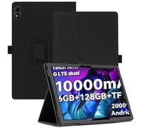 AKNICI Funda para UMIDIGI Active T1 Tablet 11 Pulgadas, PU Protectora Carcasa Cover con Magnetite y Cinturón de Seguridad y Soporte Función para UMIDIGI Active T1 (Negro)