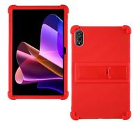 AKNICI Silicona Funda para Blackview Mega2 / Blackview Mega 2 / Blackview Mega 2 WiFi Tablet 12 Pulgadas, Funda Protectora con Función de Soporte, Rojo