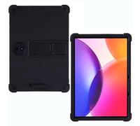 AKNICI Silicona Funda para TCL Tab A1 Plus Tablet 12,2 Pulgadas, Funda Protectora con Función de Soporte para TCL Tab A1 Plus, Negro