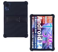 AKNICI Silicona Funda para TECLAST T65MAX Tablet 13 Pulgadas, Funda Protectora con Función de Soporte para TECLAST T65MAX Tablet 13 Pulgadas, Negro