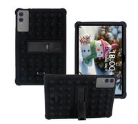 AKNICI Silicona Funda para TECLAST T65PLUS/ TECLAST T65/ DOOGEE Tab G6 MAX/TABWEE T60 Pro/OSCAL Pad 200 Tablet 13.4 Pulgadas, Funda Protectora con Función de Soporte, Negro