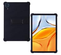 AKNICI Silicona Funda para TECLAST T70/ Byxsb G140L/ LOGICOM Tab XXL 14/ MAXLEGEN M14/ Urao 140L Tablet 14 Pulgadas, Funda Protectora con Función de Soporte, Negro