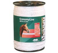 AKO Fencing Cuerda EconomyLine, 200 m, 6 mm, 6 x 0,2 mm, Niro