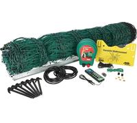 AKO Fencing Set Malla Aves 50 m, Verde Incl. Pastor 230V + acces.