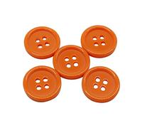 AKOAK 50 piezas/set 20 mm DIY botón colorido caramelo color cuatro ojos niños ropa hebilla trabajo ropa botón