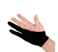 AKOAK - Guantes de dibujo de dos dedos, para pizarra digital, antitáctiles, guantes especiales para escribir y dibujar guantes de dos dedos