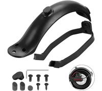 AKOFIC Guardabarros Trasero para Scooter, Guardabarros Adecuado para Xiaomi M365/M365 Pro Scooter Eléctrico con Soporte de Guardabarros, Accesorio de Repuesto con Gancho y Tornillos (Negro)
