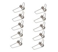 AKOOSY 10 Piezas de Resortes de Drenaje para Llave Watergate de Trompeta, Accesorios de Hierro Fáciles de Instalar y Reemplazar para Tuba y Trompeta