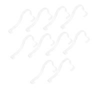 AKOOSY 10 Piezas Soporte Transparente para Sandalias Estante de Exhibición para Zapatos de Tacón Organizador de Almacenamiento para Tiendas y Hogar