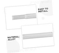 AKOOSY 10 Piezas Tornillos Doble Punta Tornillos Reforzados para Montaje Motor Alta Resistencia para Admisión y Escape Compatible con Equipos Automotrices Industriales Paquete