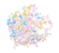 AKOOSY 100 Pequeñas Figuras de Peces y Delfines de Resina para Decoración de Uñas Temática Náutica, Resistentes y Cómodas para Manicura DIY en Eventos Obsequios