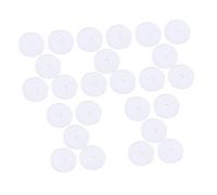 AKOOSY 100 piezas Unidades Tapones para Pendientes de Plástico Transparentes Protectores Seguros y Duraderos para Pendientes de Botón y Aro Accesorios Prácticos para Bisutería Mano
