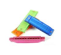 AKOOSY 10agujero Armónica De Plástico De Juguete Musical Para Principiantes Para Casa o Escuela