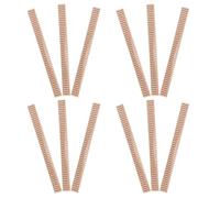 AKOOSY 12 Piezas Barra de Eco de Guitarra de Madera para Guitarra Acústica Accesorio de Refuerzo Repuesto Filetes Decorativos Escenario de Concierto