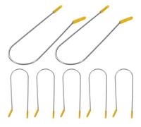 AKOOSY 16 Clips de Fijación para Rizadores Calientes de Acero Inoxidable, Repuesto Resistente y Duradero para Rodillos de Cabello, Adecuado para Uso Diario