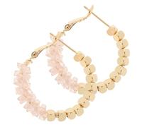 AKOOSY 1par Pendientes De Aro Geométricos Cristales Aretes Colgantes De Moda Para Mujeres Joyería Elegante Para Fiestas y Uso Diario