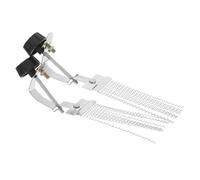 AKOOSY 2 Piezas de Alambre para Caja de Batería Resistente Oxidación Resorte de Media Bobina, Correa Metálica para Estantes, Accesorio Profesional para Percusión y Sonido Rápido