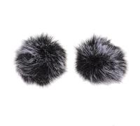 AKOOSY 2 piezas de Micrófono Antisalpicaduras de Parabrisas de Artificial para Estudio y Ktv Protección Efectiva y de Usar Grabaciones