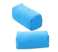 AKOOSY 2 Piezas Esponjas Aplicadoras para Pulido y Encerado de Coche Unidades Esponjas Multifuncionales para Limpieza de Carrocería Interiores y Neumáticos sin Rayaduras Color Azul Lago