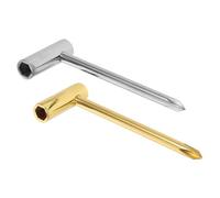 AKOOSY 2 Piezas Llave Ajustadora para Varilla de Alma de Guitarra y Plata Herramienta Ergonómica para Ajuste Preciso de Mástil Compatible con Taylor y Bajos Mejora la Acción Cuerdas del