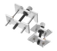 AKOOSY 2 Piezas Soporte Ajustable para de Reloj Herramienta de Reparación Metálica Duradera Prensa y Abridor para Relojero Compatible con Varios Manual Color Aleatorio Color Aleatorio